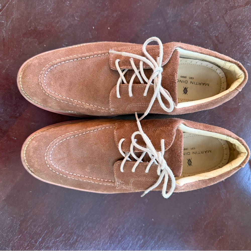 Martin Dingman Tan Suede